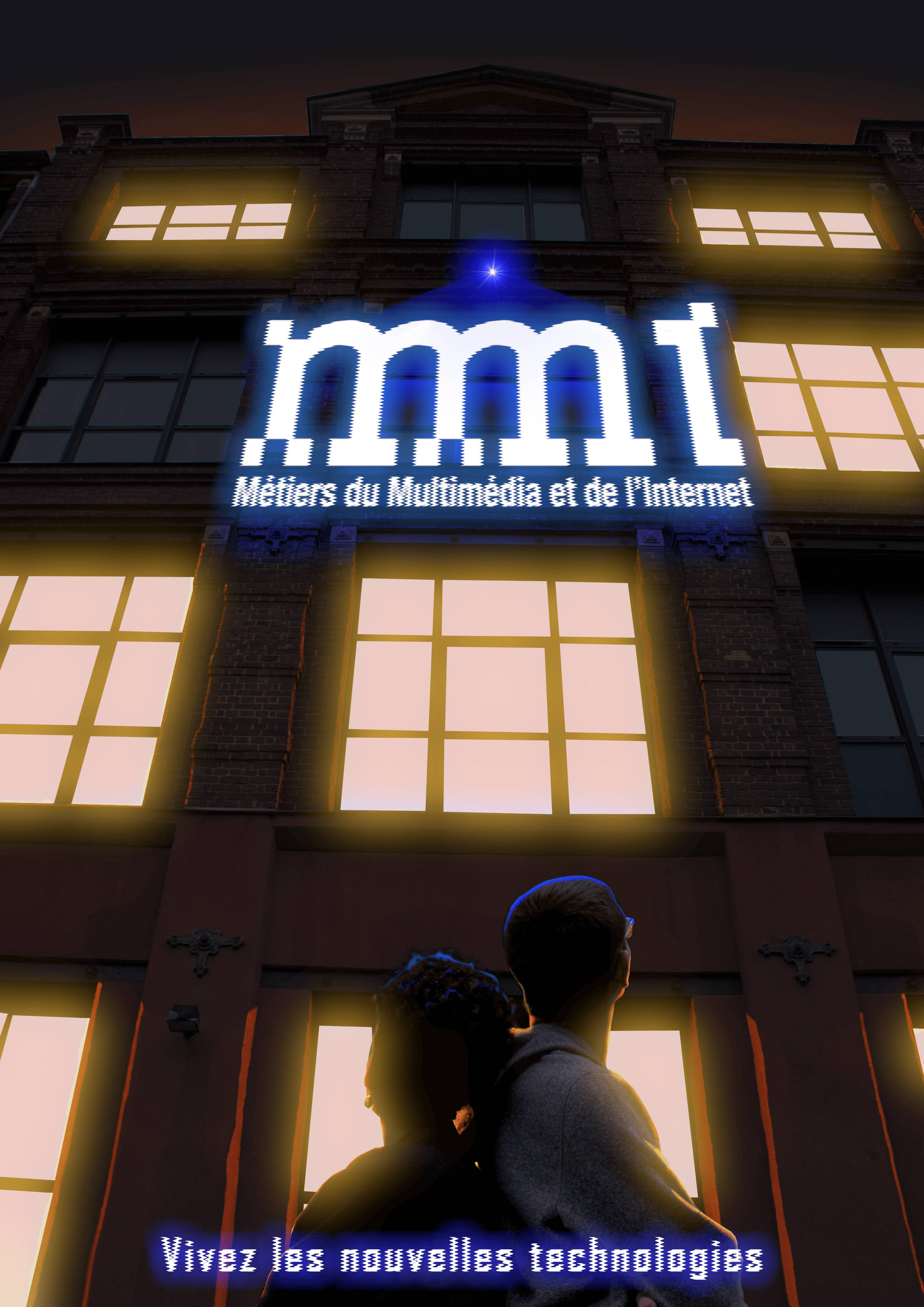 affiche promotionnelle pour le BUT MMI